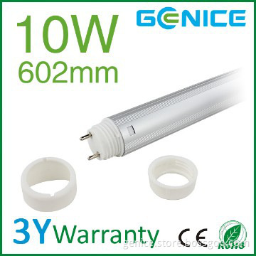 AC100-277V CRI>80 2835SMD indoor UL FCC CE Rohs 10W T8 LED tube